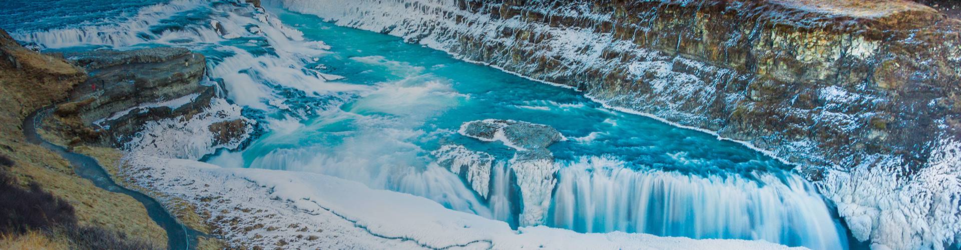 Gullfoss Waterfall in Iceland
