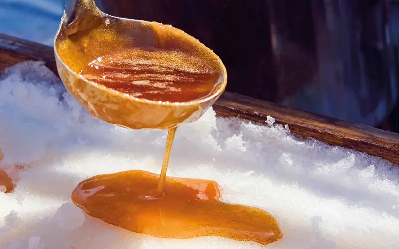 Canada Maple Taffee Taffy Quebec 800X500