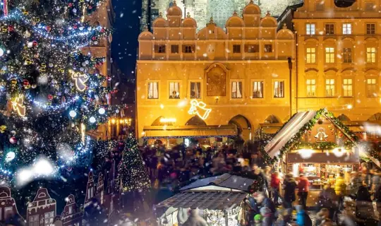Prague christmas market